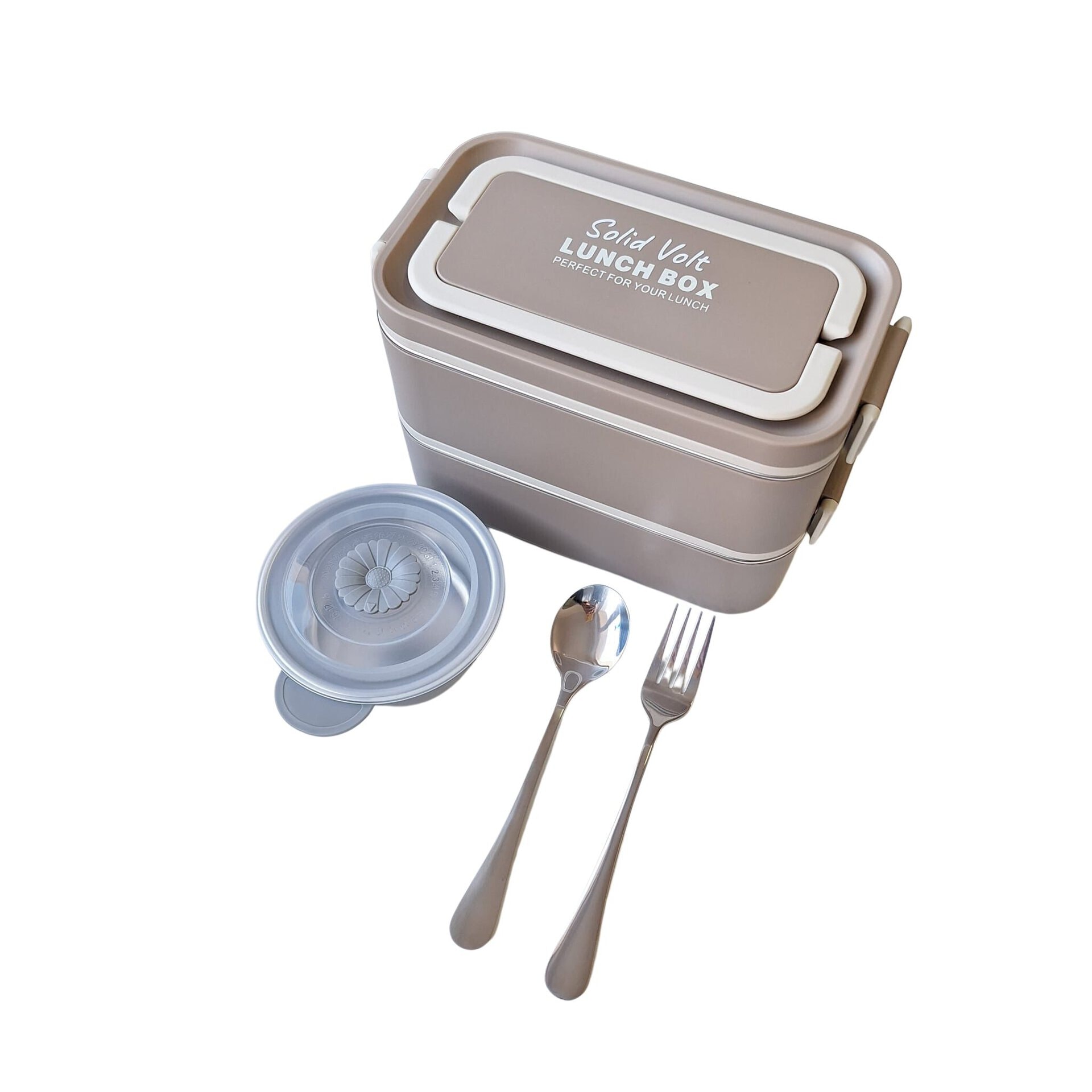 familiar 110セット Caserola Pentru Pranz Maro, Bento Box Din Inox