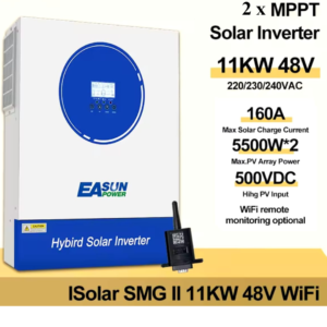 Invertor EASUN SMG II 11kW 48V 2xMPPT 160A