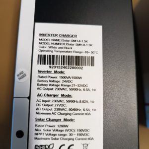 SMH 1.5KW Solid Volt