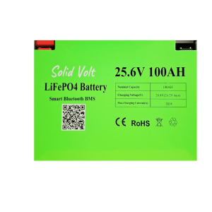 Baterie litiu Lifepo4PO4 24V - 100Ah, smart BMS, Bluetooth si Display pe baterie