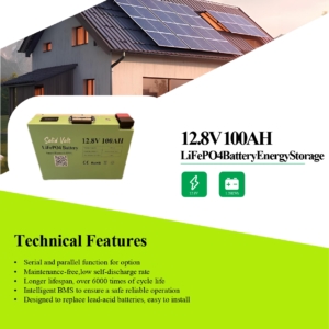 Acumulator Litiu LifePO4 100Ah 12V