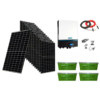 Sistem OFF-GRID complet 11 KW instalat panouri fotovoltaice cu baterii si invertor HIBRID de 11 kw pe 48V, panou solar