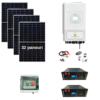 Sistem complet fotovoltaic 15 kw panouri + 15 kw Deye trifazat + 10.24 kw stocare LiFePO4