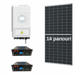 Invertor monofazat 6kW + Acumulator 10.24kWh + Panouri 6kWp