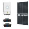 Invertor monofazat 8kW + Acumulator 10.24kWh + Panouri 8kWp