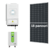 Invertor trifazat 6kW + Acumulator 15.36kWh + Panouri 8kWp