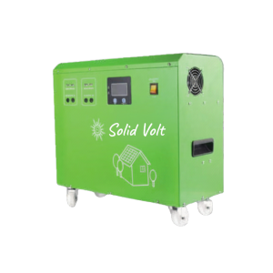 Generator solar portabil Solid Volt cu baterie, invertor si controller( sistem solar all in one)